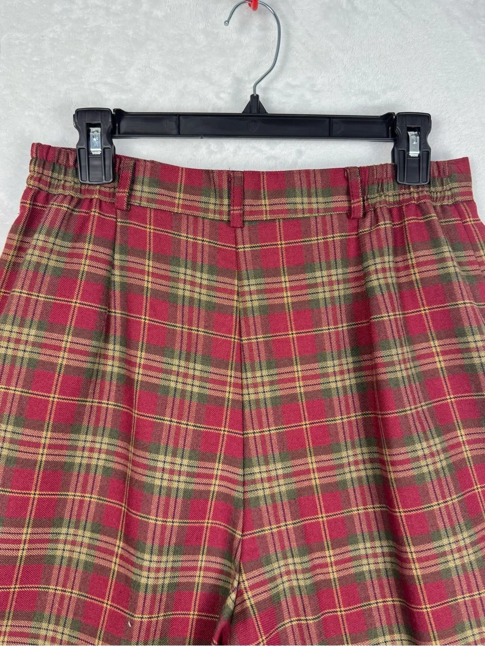 Vintage 90s Counterparts Plaid Vest & Shorts 2 Piece Set S 10
